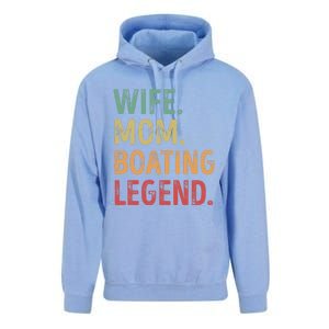 Wife Mom Boating Legend Gift Unisex Surf Hoodie