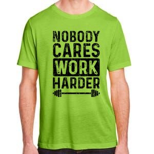 Workout Motivation Be Stronger Than Your Excuses Fitness Gym Gift Adult ChromaSoft Performance T-Shirt