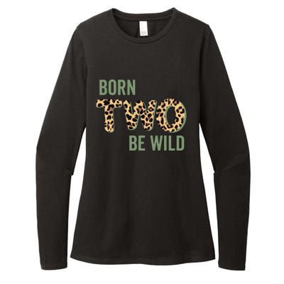 Wild Mama Born Two Be Wild King Of The Jungle Gift Womens CVC Long Sleeve Shirt