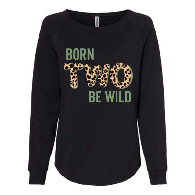 Wild Mama Born Two Be Wild King Of The Jungle Gift Womens California Wash Sweatshirt