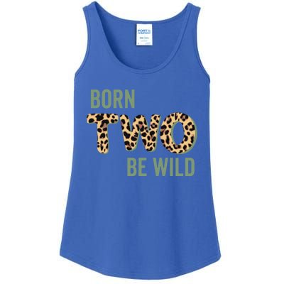 Wild Mama Born Two Be Wild King Of The Jungle Gift Ladies Essential Tank