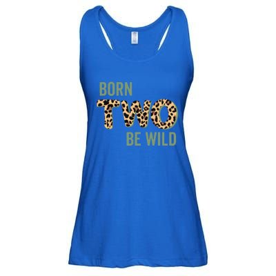 Wild Mama Born Two Be Wild King Of The Jungle Gift Ladies Essential Flowy Tank