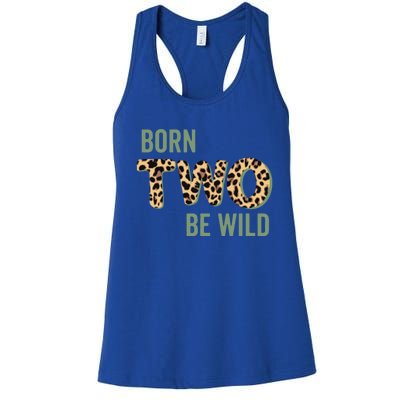 Wild Mama Born Two Be Wild King Of The Jungle Gift Women's Racerback Tank