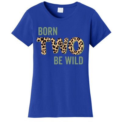 Wild Mama Born Two Be Wild King Of The Jungle Gift Women's T-Shirt