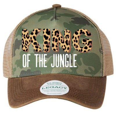 Wild Mama Born Two Be Wild King Of The Jungle Gift Legacy Tie Dye Trucker Hat