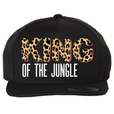 Wild Mama Born Two Be Wild King Of The Jungle Gift Wool Snapback Cap