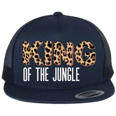 Wild Mama Born Two Be Wild King Of The Jungle Gift Flat Bill Trucker Hat