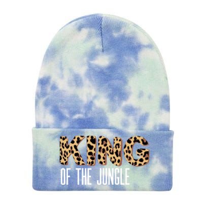 Wild Mama Born Two Be Wild King Of The Jungle Gift Tie Dye 12in Knit Beanie