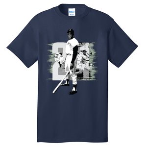 Willie Mays Baseball Tall T-Shirt