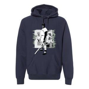 Willie Mays Baseball Premium Hoodie