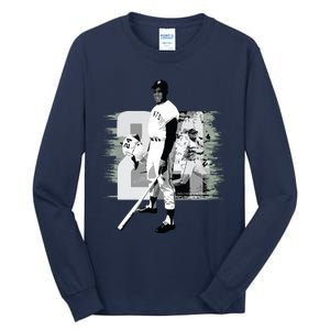 Willie Mays Baseball Tall Long Sleeve T-Shirt