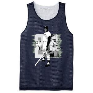 Willie Mays Baseball Mesh Reversible Basketball Jersey Tank