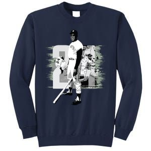 Willie Mays Baseball Tall Sweatshirt