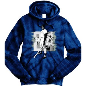 Willie Mays Baseball Tie Dye Hoodie