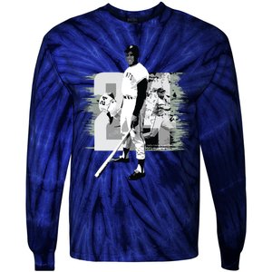 Willie Mays Baseball Tie-Dye Long Sleeve Shirt