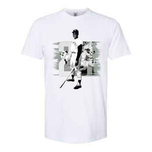 Willie Mays Baseball Softstyle CVC T-Shirt