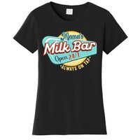 Wo Mama's Boobery Milkshake Breast Milk Bar I Breastfeeding Women's T-Shirt