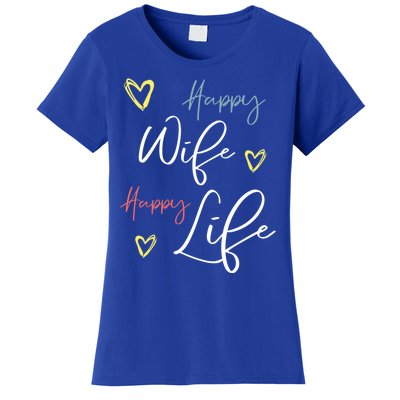 Wife Mom Boss Desgin Heartbeat Heart Mom Wife Boss Gift Women's T-Shirt