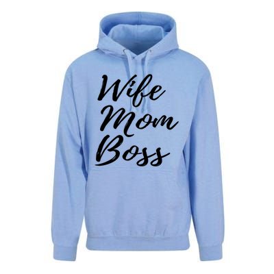 Wife Mom Boss Lady Gift Unisex Surf Hoodie