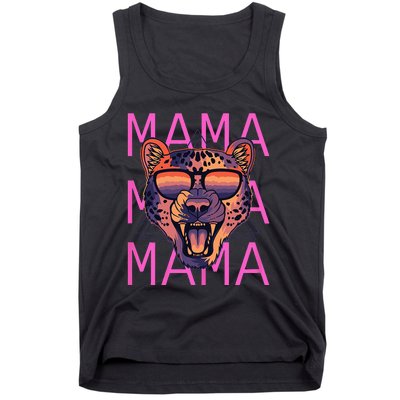 Wo MaMa Cheetah Fierce Mama Tank Top