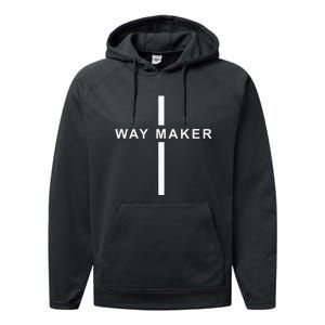 Way Maker Christians Inspirational Religious Performance Fleece Hoodie