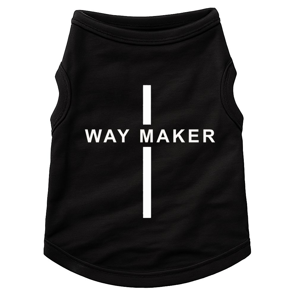Way Maker Christians Inspirational Religious Doggie Tank