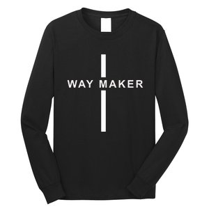 Way Maker Christians Inspirational Religious Long Sleeve Shirt