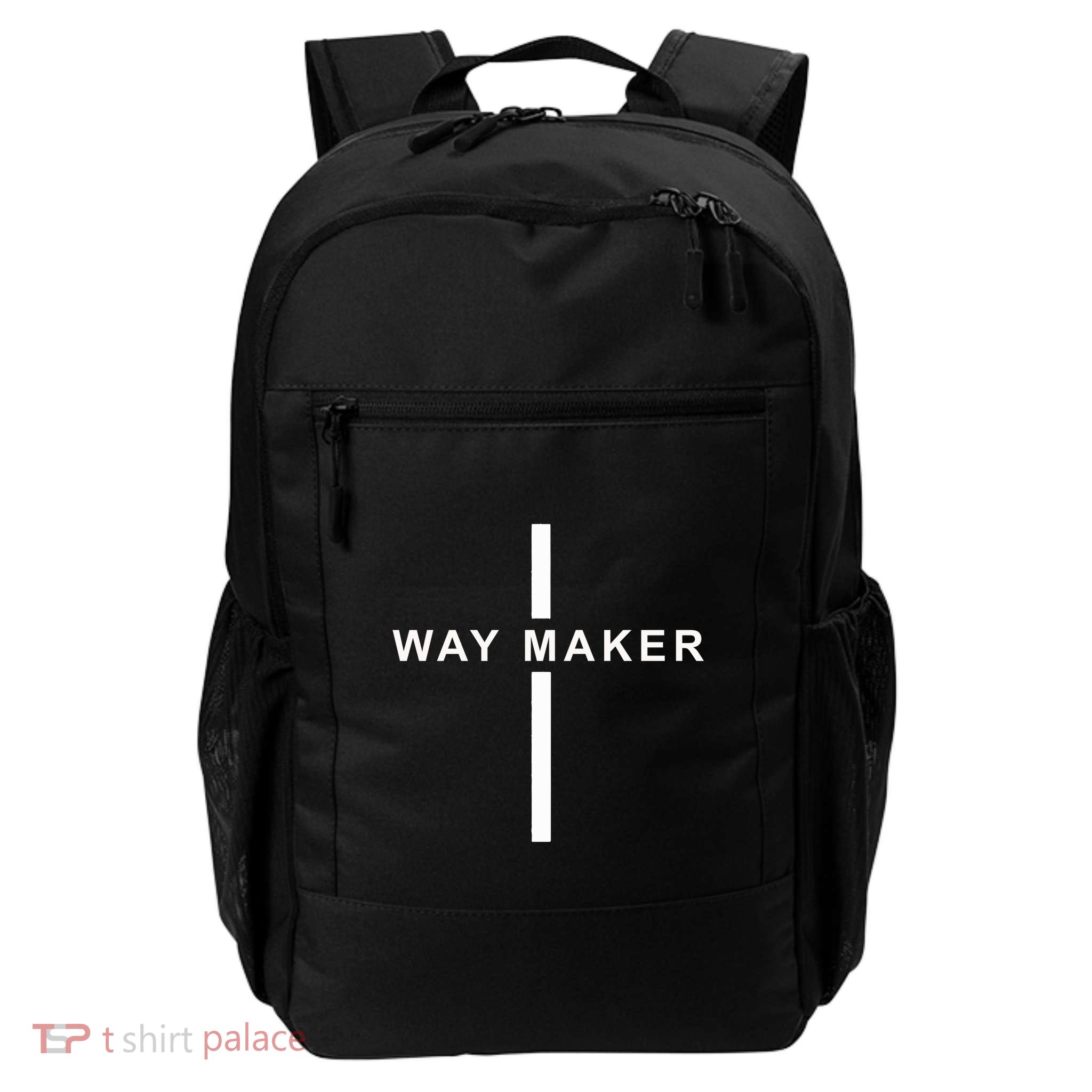 Way Maker Christians Inspirational Religious Backpack