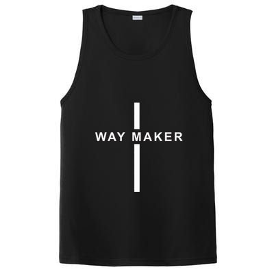 Way Maker Christians Inspirational Religious PosiCharge Competitor Tank