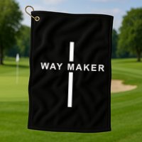 Way Maker Christians Inspirational Religious Golf Towel