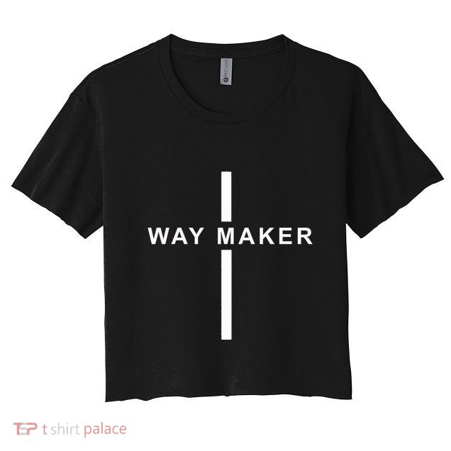 Way Maker Christians Inspirational Religious Crop Top