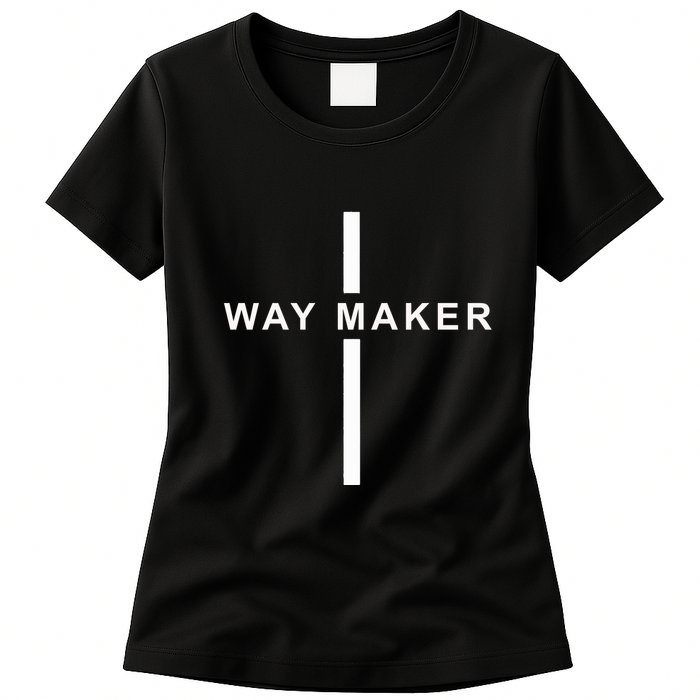 Way Maker Christians Inspirational Religious Womens T-Shirt