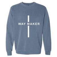 Way Maker Christians Inspirational Religious Garment-Dyed Sweatshirt