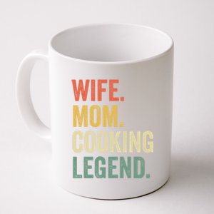 Wife Mom Cooking Legend Funny Cook Chef Mother Cute Gift Coffee Mug