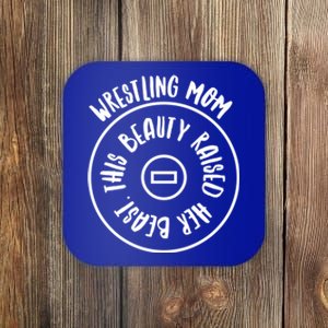 Wrestling Mom Cute Gift Coaster