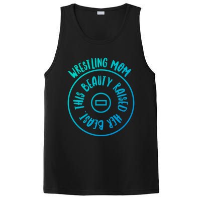 Wrestling Mom Cute Gift PosiCharge Competitor Tank