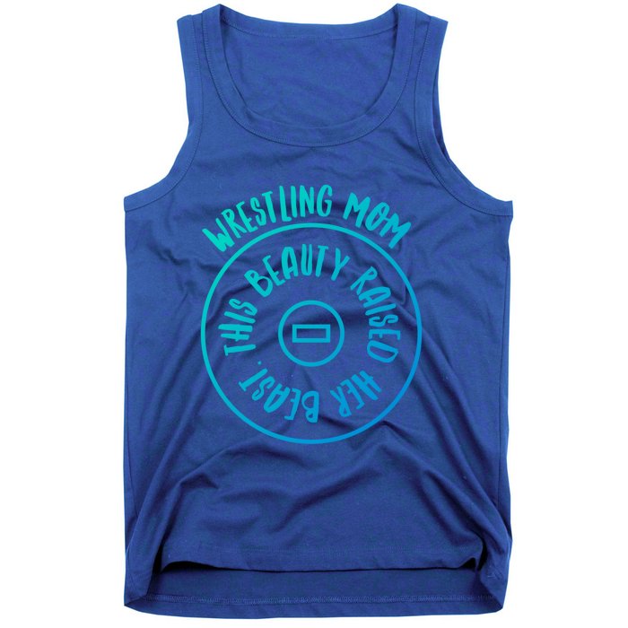 Wrestling Mom Cute Gift Tank Top