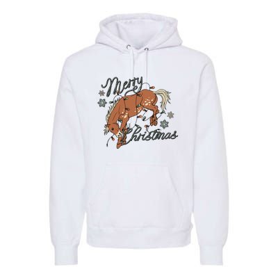 Western Merry Christmas (Excusive) Dtf Transfer Ready To Press Direct To Film Premium Hoodie