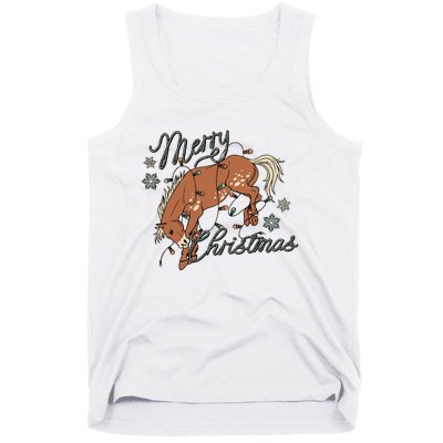 Western Merry Christmas (Excusive) Dtf Transfer Ready To Press Direct To Film Tank Top