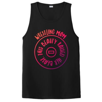 Wrestling Mom Cute Gift PosiCharge Competitor Tank