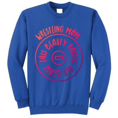 Wrestling Mom Cute Gift Sweatshirt