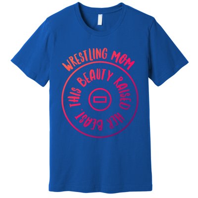 Wrestling Mom Cute Gift Premium T-Shirt