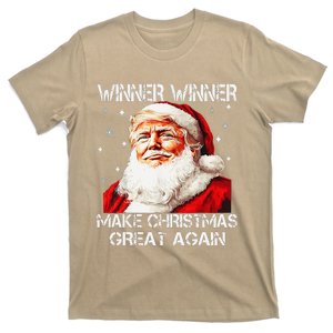 Winner Make Christmas Great Again Santa Funny Trump Xmas T-Shirt