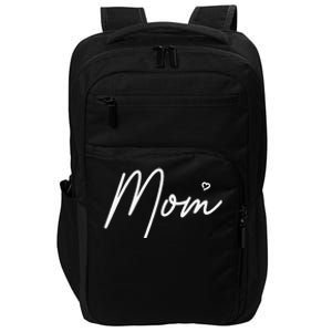 Women's Mom Cute Mother's Day Gift For Mommy Mom Impact Tech Backpack