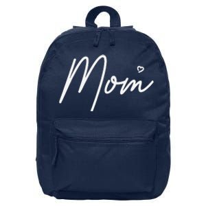 Women's Mom Cute Mother's Day Gift For Mommy Mom 16 in Basic Backpack