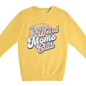 Weird Moms Club Premium Crewneck Sweatshirt