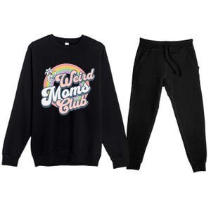 Weird Moms Club Premium Crewneck Sweatsuit Set