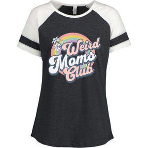 Weird Moms Club Enza Ladies Jersey Colorblock Tee