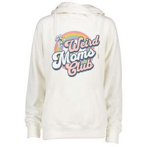 Weird Moms Club Womens Funnel Neck Pullover Hood