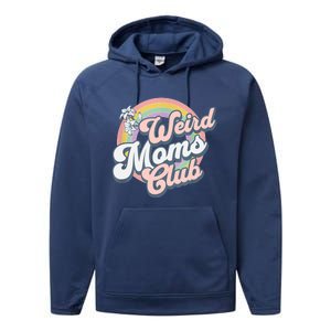 Weird Moms Club Performance Fleece Hoodie